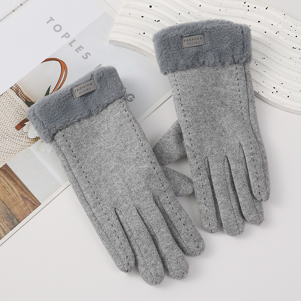 Gants en laine à écran tactile - Wool Glove Lined avis et prix